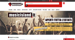Desktop Screenshot of musicisland.it